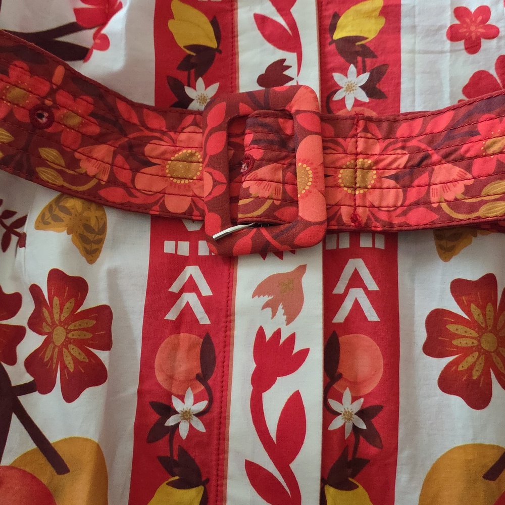 NWT FARM RIO | $210 Romantic Orchard Mini Dress (Missing Buttons) - Picture 12 of 12